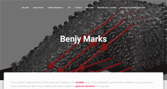 Desktop Screenshot of benjymarks.com